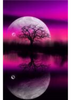 Moonlight Tree Color Collection 5D Diamond Painting Kit