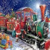 Present Train 5D Diamond Painting Kit