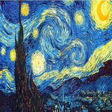 Van Gogh Starry Night 5D Diamond Painting Kit