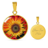 Golden-Rayed Sunflower Jewelry