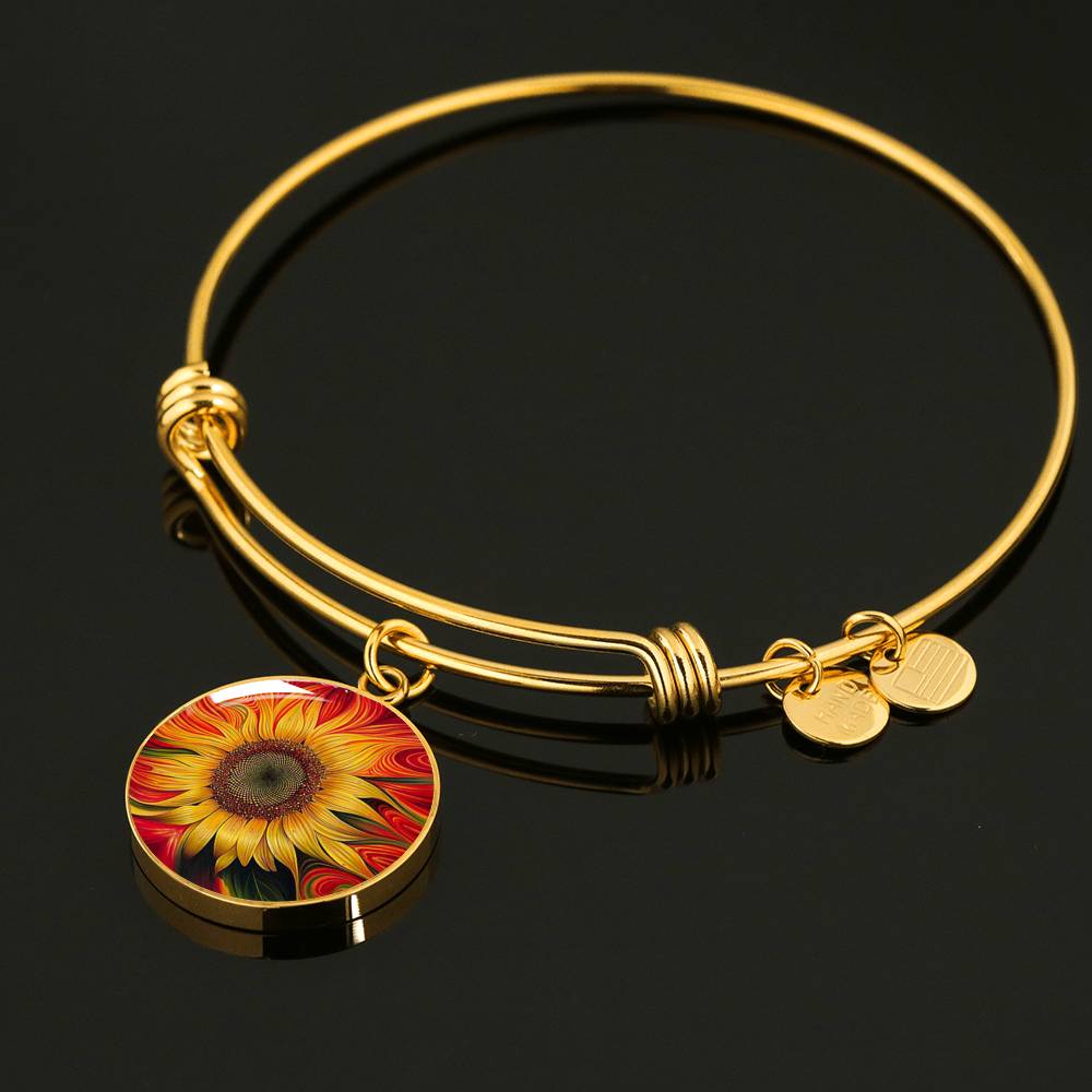 Golden-Rayed Sunflower Jewelry