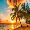 Evening At The Beach 5D Diamond Painting Kit