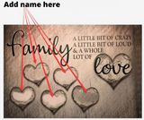 Custom Family Name
