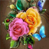 Queen Of Flowers 5D Diamond Painting Kit