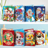 Christmas Greeting Cards 8 pcs ( Set 5)