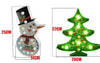 Christmas Tree And Snowman LED Lights