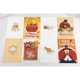 Thanksgiving Greeting Cards 4 pcs