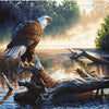 Misty Morning Eagle 5D Diamond Painting Kit