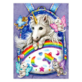 Cute Unicorn Backback 5D Diamond Painting Kit
