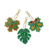 Leaf Key Chains 3 pcs 5D Diamond Painting Kit