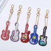 Guitar Key Chains 5 pcs 5D Diamond Painting Kit