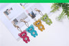 Teddybear Key Chains 4 pcs 5D Diamond Painting Kit