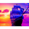 Evening Shimmer Sailing 5D Diamond Painting Kit