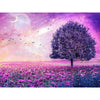 Purple Meadow 5D Diamond Painting Kit