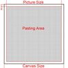 5D Round Empty Canvas 5D Diamond Painting Supply