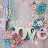 Pastel Love Board 5D Diamond Painting Kit