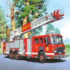 Fire Truck 5D Diamond Painting Kit