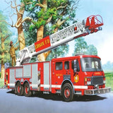 Fire Truck 5D Diamond Painting Kit