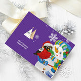 Christmas Greeting Cards 8 pcs 5D Diamond Painting Kit