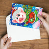 Christmas Greeting Cards 8 pcs 5D Diamond Painting Kit