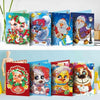 Christmas Greeting Cards 8 pcs 5D Diamond Painting Kit