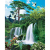 Crane Falls 5D Diamond Painting Kit