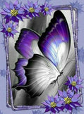 Butterfly Frame 5D Diamond Painting Kit