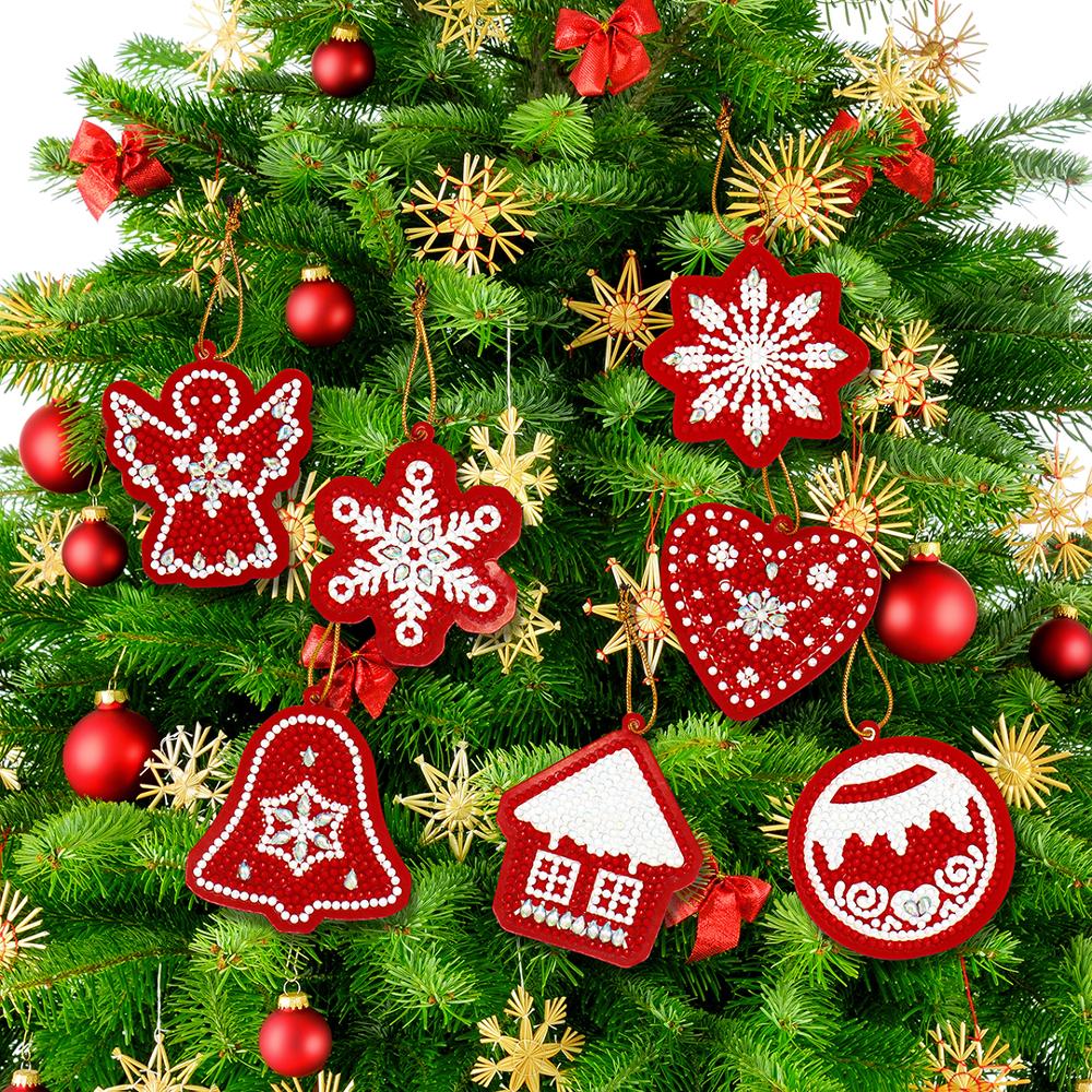 Christmas Tree Ornaments Diamond Painting Kit with Free Shipping – 5D Diamond  Paintings