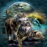 Wilderness Wolves 5D Diamond Painting Kit