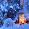 Winter Night Lantern 5D Diamond Painting Kit