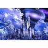 Distant Mountain Castle 5D Diamond Painting Kit