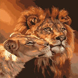 Loving Lions 5D Diamond Painting Kit
