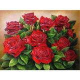 Classic Rose Bouquet 5D Diamond Painting Kit