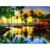 Paradise Bungalow 5D Diamond Painting Kit