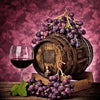 Red Wine Barrel 5D Diamond Painting Kit