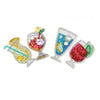 Drink Key Chains 4 pcs 5D Diamond Painting Kit