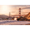 Golden Gate Evening 5D Diamond Painting Kit