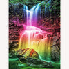 Rainbow Waterfall 5D Diamond Painting Kit