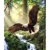 Forest Creek Eagle 5D Diamond Painting Kit