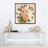 Vintage Rose Clock Face 5D Diamond Painting Kit