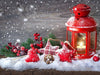 Winter Red Lantern