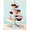 Vintage Cupcakes 5D Diamond Painting Kit