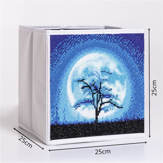 5D Diamond Painting Storage Boxes - Moon
