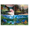 Mountain Cabin Lake  - 4 Pack