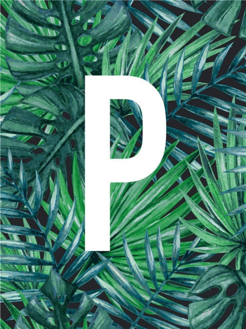 All Green Plants Letter