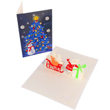 Christmas Greeting Cards Three-dimensional
