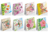 Flower Greeting Cards 8 pcs