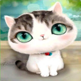 Cartoon Cats 5D Diamond Painting Kit