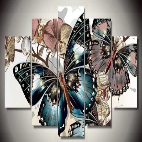 Butterfly Diamond Painting Kit with Bonus 5D Diamond Painting Kit