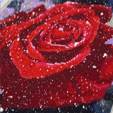 Morning Dew Rose 5D Diamond Painting Kit